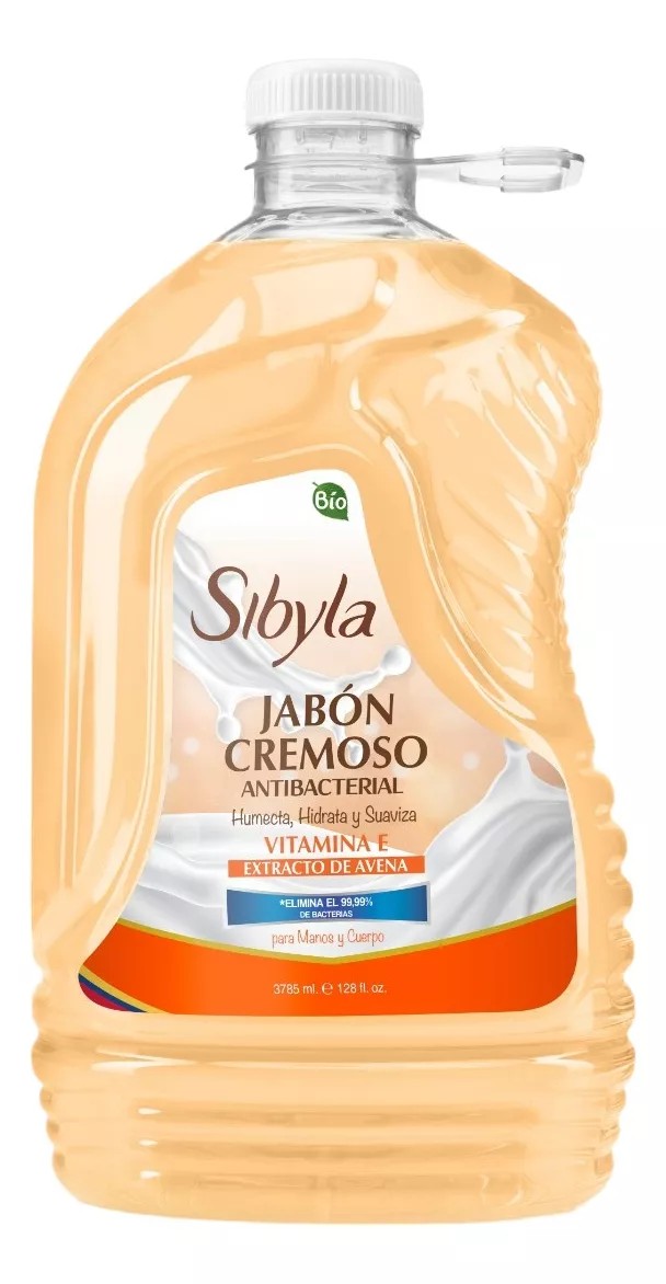 Jabon liquido cremoso antibacterial - Avena - x 3785 ml - (SIBYLA) FULLER PINTO