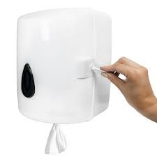 Dispensador de toalla en rollo center pull