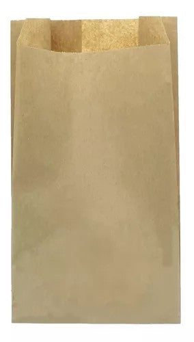bolsa de papel (40 x 12x 19.5 cm) paquete x 100 unds