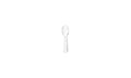 Cucharita pequeña 7.5 cm cristal paq x 500 und darnel