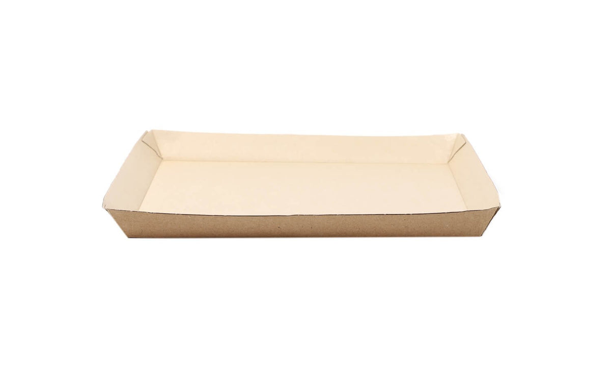 Bandeja de papel con bamboo paq x 125 und darnel