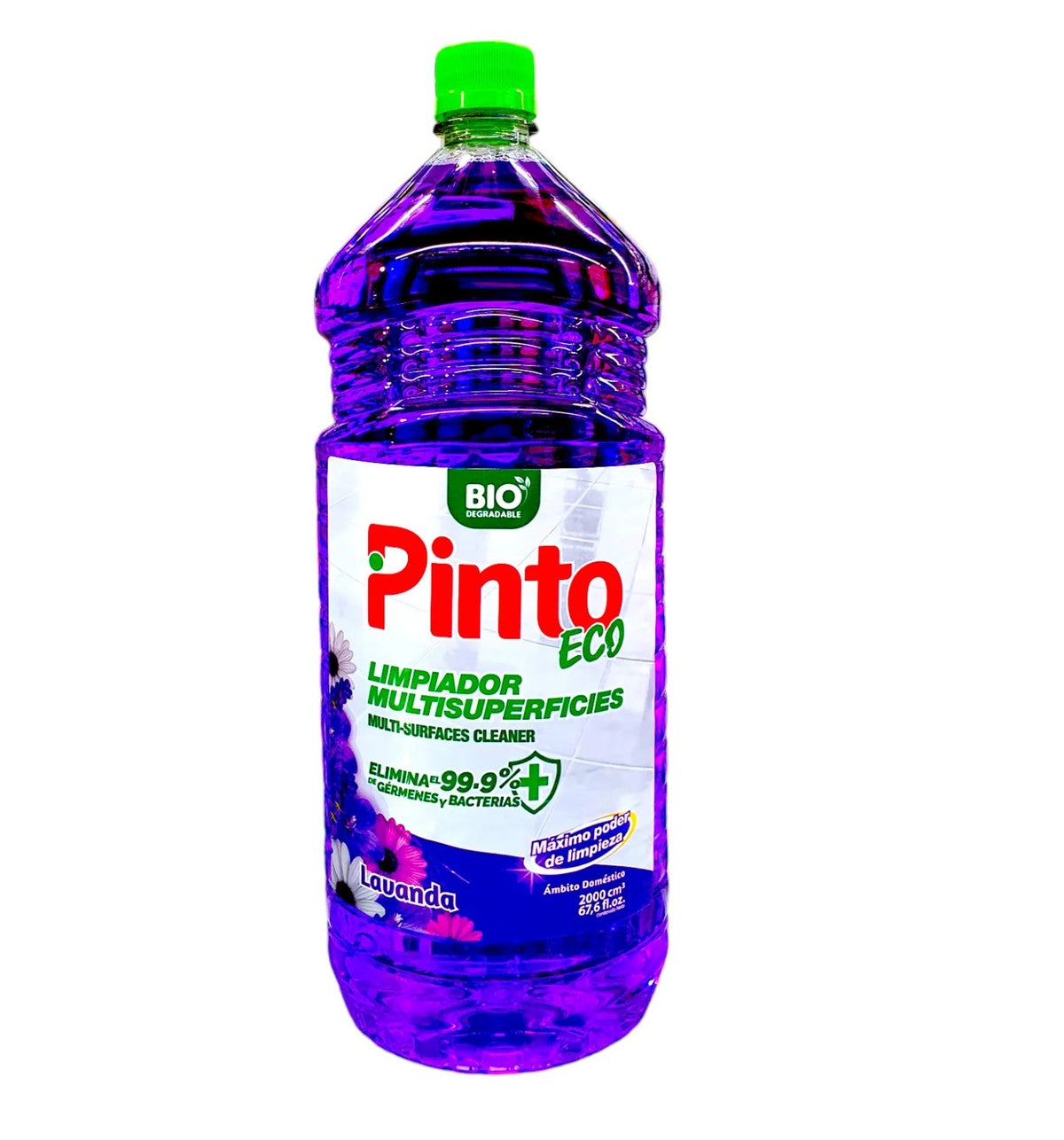 Limpiador desinfectante multisuperficies lavanda x 2000 ml pinto