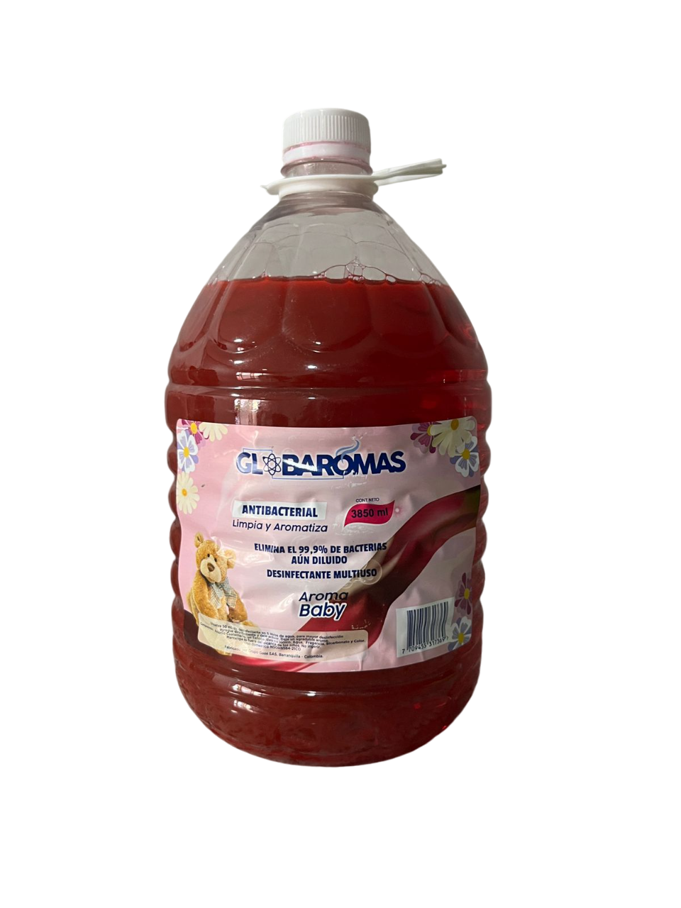 Limpiador desinfectante baby 3850 ml globaromas