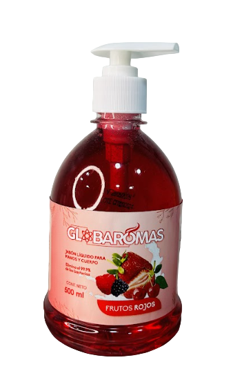 Jabon liquido frutos rojos x500ml Globaromas