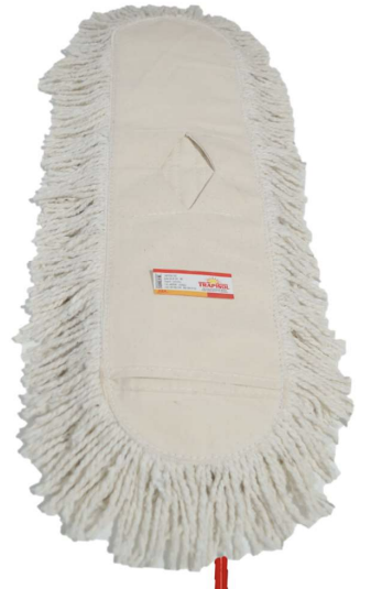 Repuesto mopa brillador algodon tipo avion 100 cm trapisol mopr100