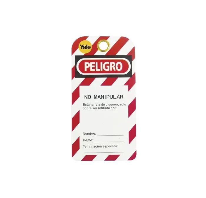 Tarjeta de bloqueo