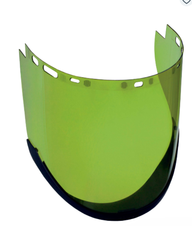 Visor flash v2 de policarbonato contra arco eléctrico y riesgo térmico 14 CAL/CM2 DELTA VISORF14V2