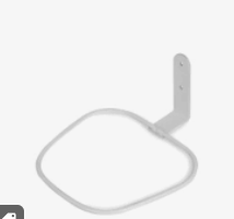 Soporte recipiente cortopunzantes 1.3l blanco ESTRA