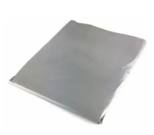 Bolsa basura gris Fonina 70x90 cm paq x 10 und extra jumbo