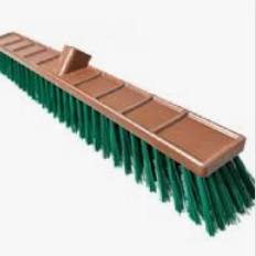 Cepillo tipo EDIS base plástica barre calle s/m 40 cm verde trapisol EDISPL1