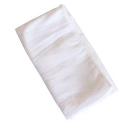 Bayetilla blanca 50 x 35 cm TRAPISOL