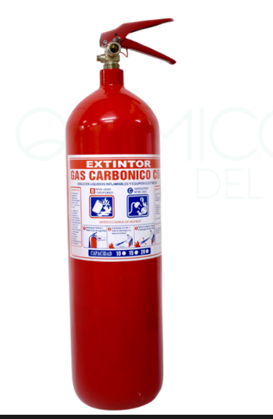 Extintor co2 5 lb