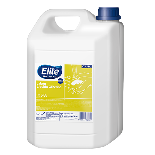 Jabón líquido glicerina 3.8 L - ELITE
