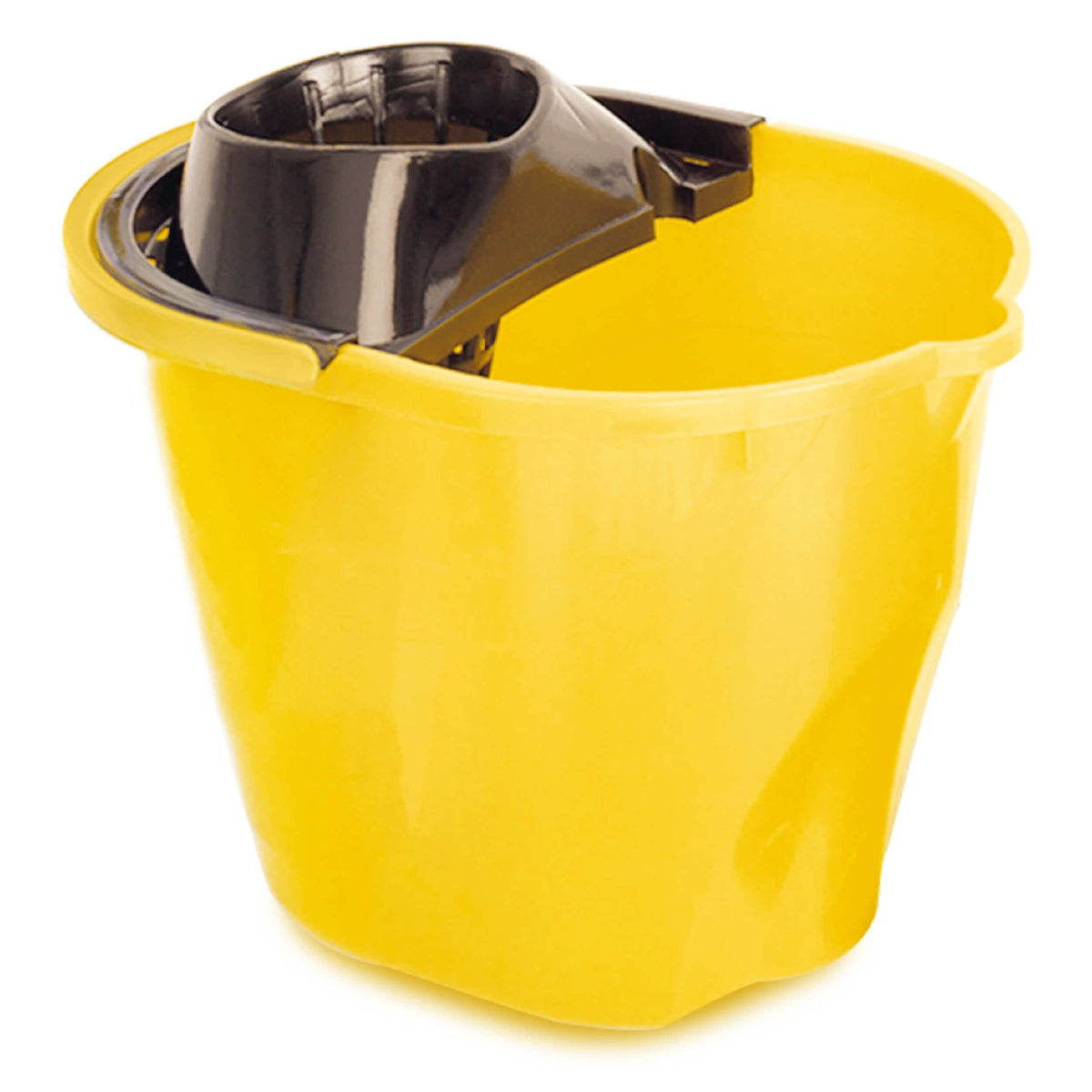Balde con escurridor 12L - Amarillo - FULLER PINTO
